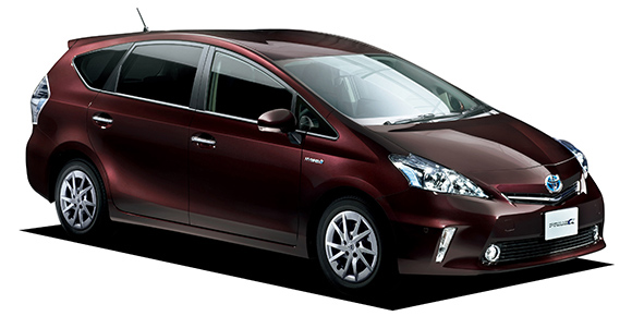 Toyota Prius Alpha 2013 салон