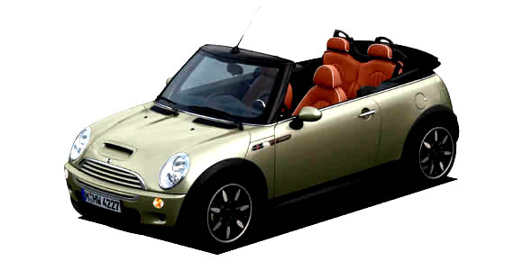 MINI COOPER S CONVERTIBLE SIDEWALK
