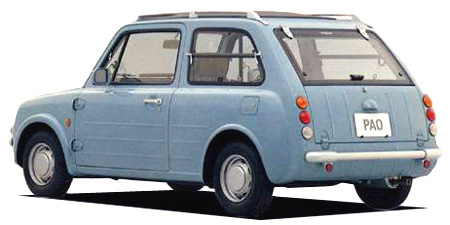 NISSAN PAO CANVASTOP