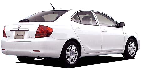 TOYOTA ALLION A15 STANDARD PACKAGE