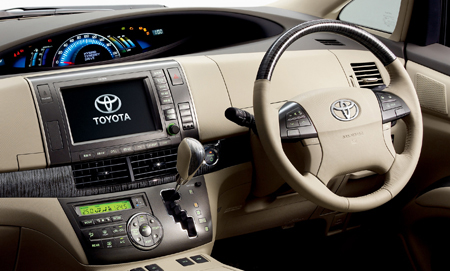 TOYOTA ESTIMA HYBRID G LEATHER PACKAGE