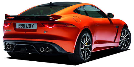 JAGUAR FTYPE SVR COUPE