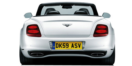 BENTLEY CONTINENTAL SUPER SPORTS CONVERTIBLE