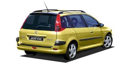 PEUGEOT 206 SW S16