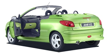 PEUGEOT 206 CC COLOR LINE