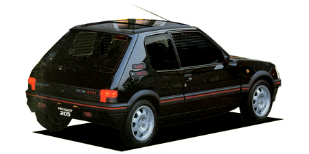 PEUGEOT 205 GTI