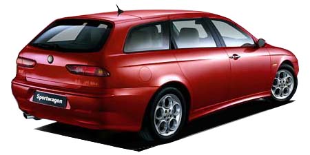 ALFA ROMEO ALFA 156 SPORTWAGON 2 5 V6 24V Q SYSTEM