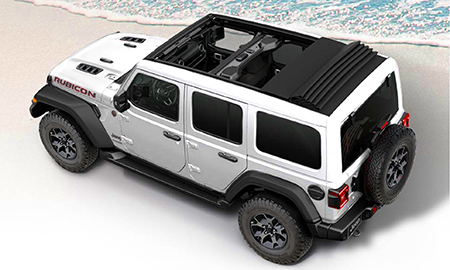 CHRYSLER JEEP JEEP WRANGLER UNLIMITED RUBICON SKY ONE TOUCH POWER TOP