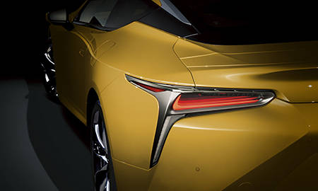 LEXUS LC500 LUSTER YELLOW