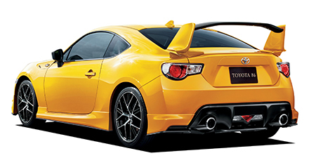 TOYOTA 86 GT YELLOW LIMITED AERO PACKAGE FT