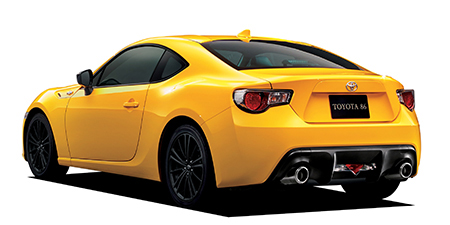 TOYOTA 86 GT YELLOW LIMITED