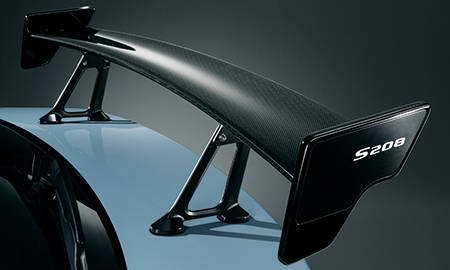 SUBARU WRX STI S 208 NBR CHALLENGE PACKAGE CARBON REAR WING