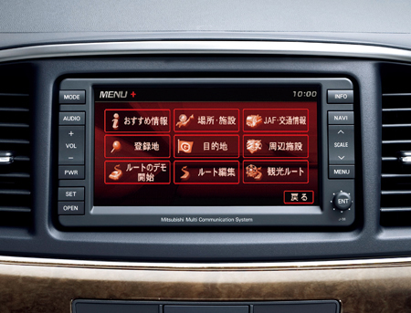 MITSUBISHI GALANT FORTIS SUPER EXCEED NAVI PACKAGE