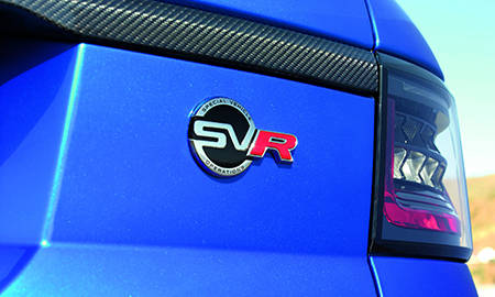 LAND ROVER RANGE ROVER SPORT SVR