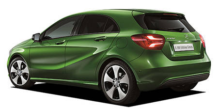 MERCEDES BENZ ACLASS A180 EDITION GREEN