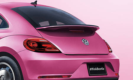 VOLKSWAGEN THE BEETLE HASHTAG PINK BEETLE