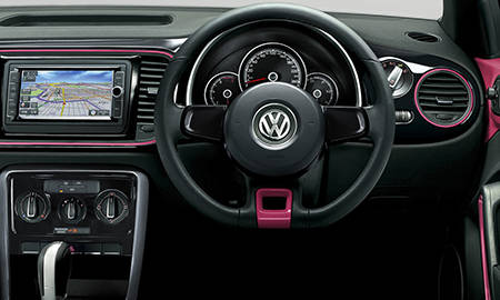 VOLKSWAGEN THE BEETLE HASHTAG PINK BEETLE