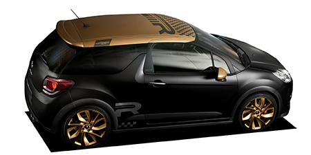 CITROEN DS3 RACING MAT GOLD