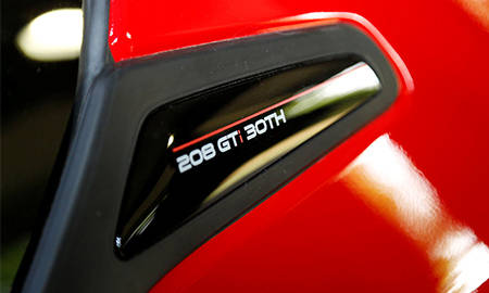 PEUGEOT 208 GTI 30TH ANNIVERSARY