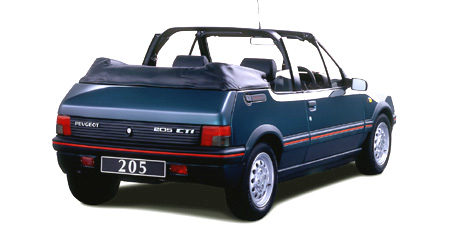 PEUGEOT 205 CTI CABRIOLET